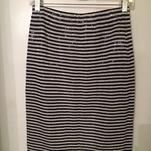 St. John’s sparkly skirt